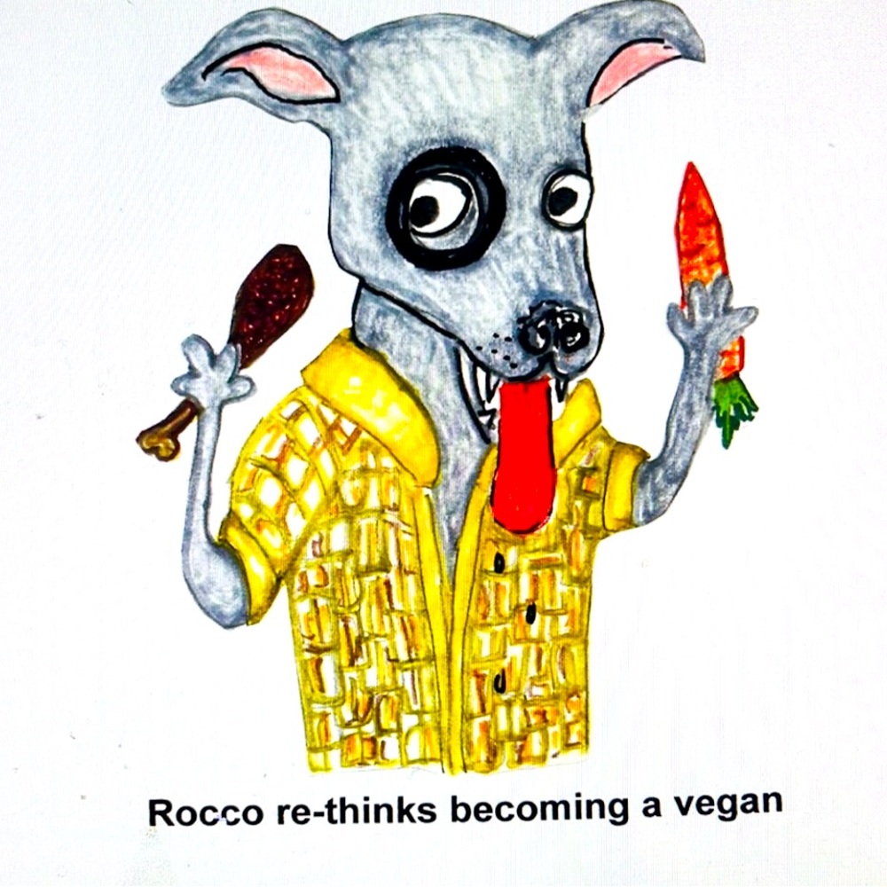 Original Dog Art Poster